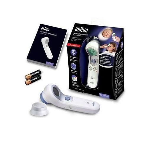 Braun thermomètre frontal sans contact + contact a