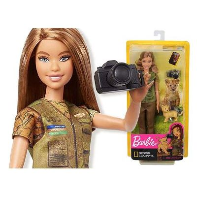 POUPEE BARBIE JOURNALISTE PHOTO