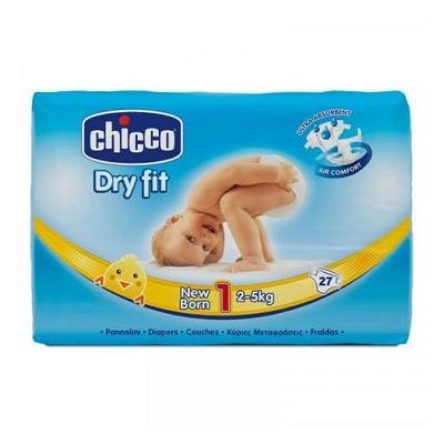 Chicco Couche bébé mini 27 piéces - 2 à 5 kg - N°1
