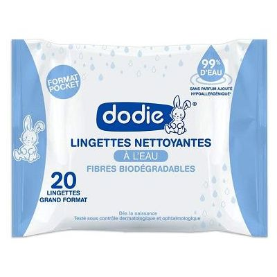 Lingettes nettoyantes x20