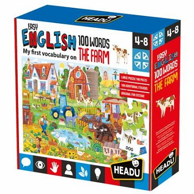 Easy English 100 Words Farm