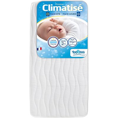 Matelas Bébé Climatisé - 60x120 cm -