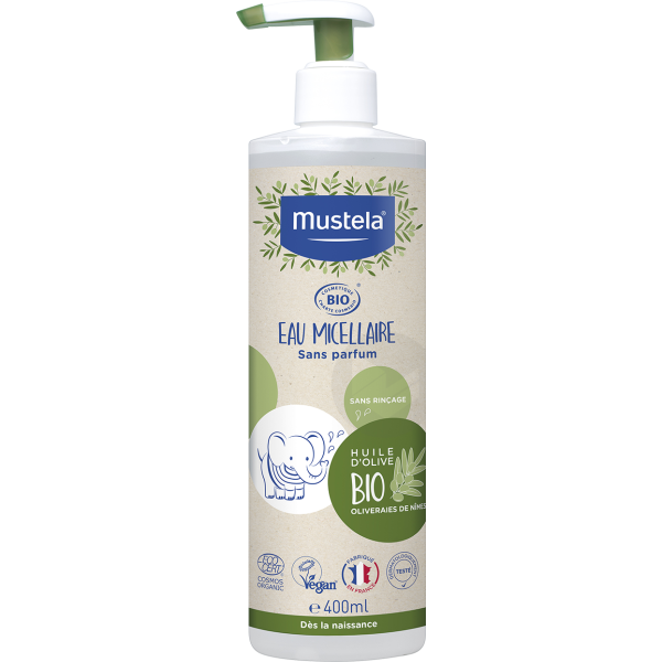 EAU MICELLAIRE 400ML MUSTELA